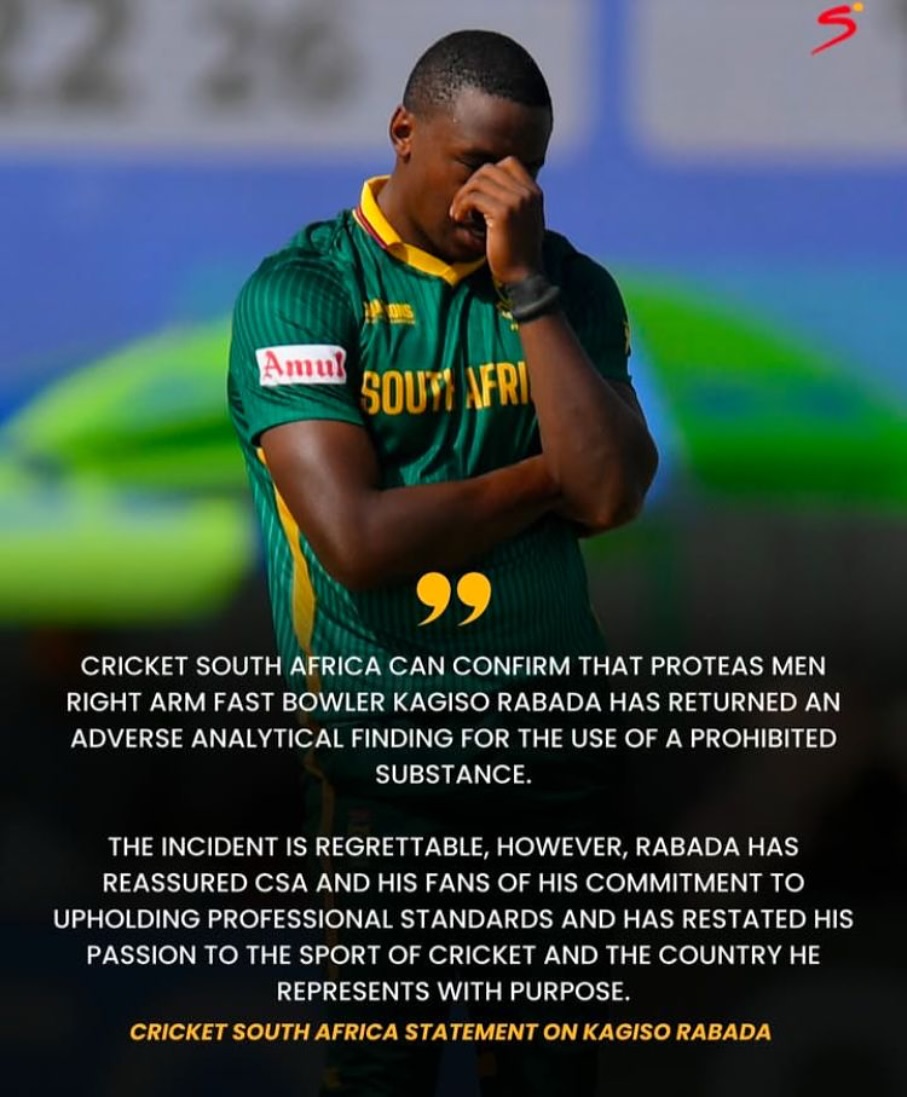 KG Rabada. Eish Man. What’s your thoughts?