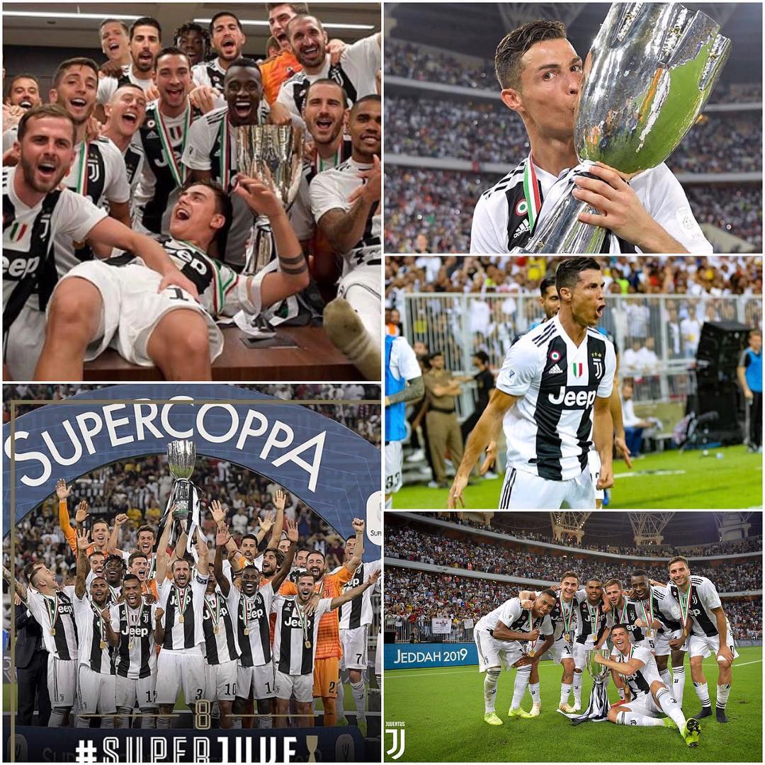 On Wednesday we got our first Silverware. The Super Coppa vs Milan in Jeddah,Saudi Arabia