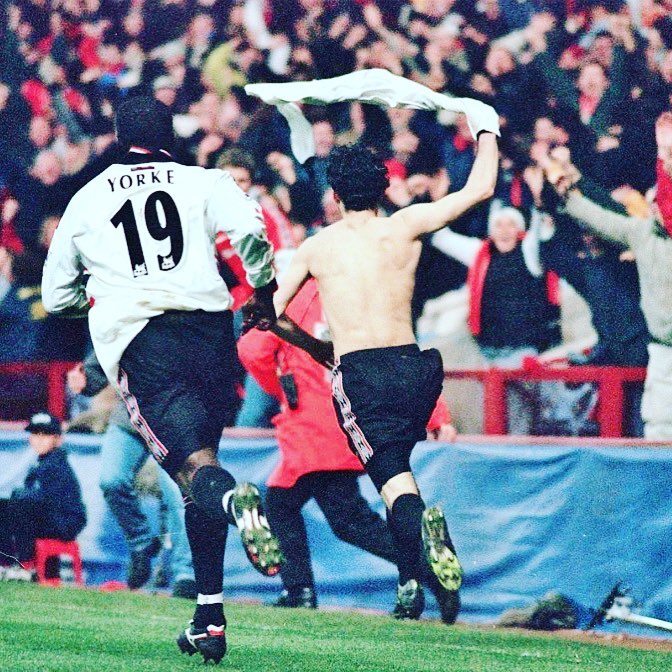 Remember this FA Cup Throwback. The Giggs goal against Arsenal. Tonight it’s the MANCS vs Arsenal in the FA Cup #facup #manutdvsarsenal