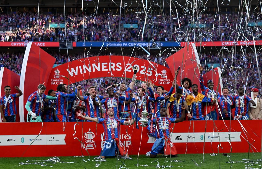 Well done Crystal Palace on being crowned FA Cup Champions. Im actually happy Citeh didnt win it#facup #emiratesfacup #champions #palacearechampions #mancityvscrystalpalace