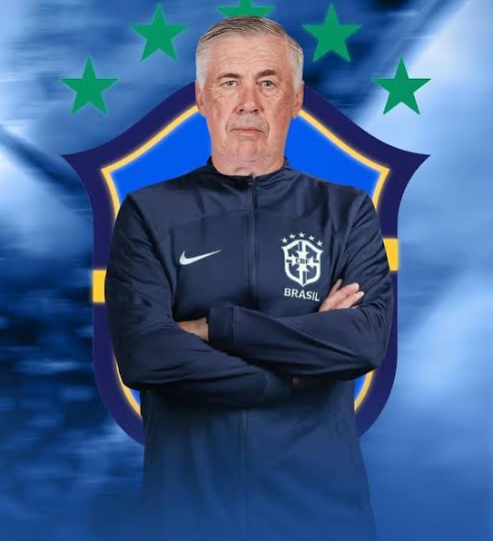 Ancelotti takes over as Brazeeew Head Coach. Can Brazil win the World Cup. They say Kaka will reunite with him as part of the back room staff#ancelottibrazil