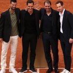 The Big 4 Tribute to Rafael Nadal at the French Open was just Beautiful