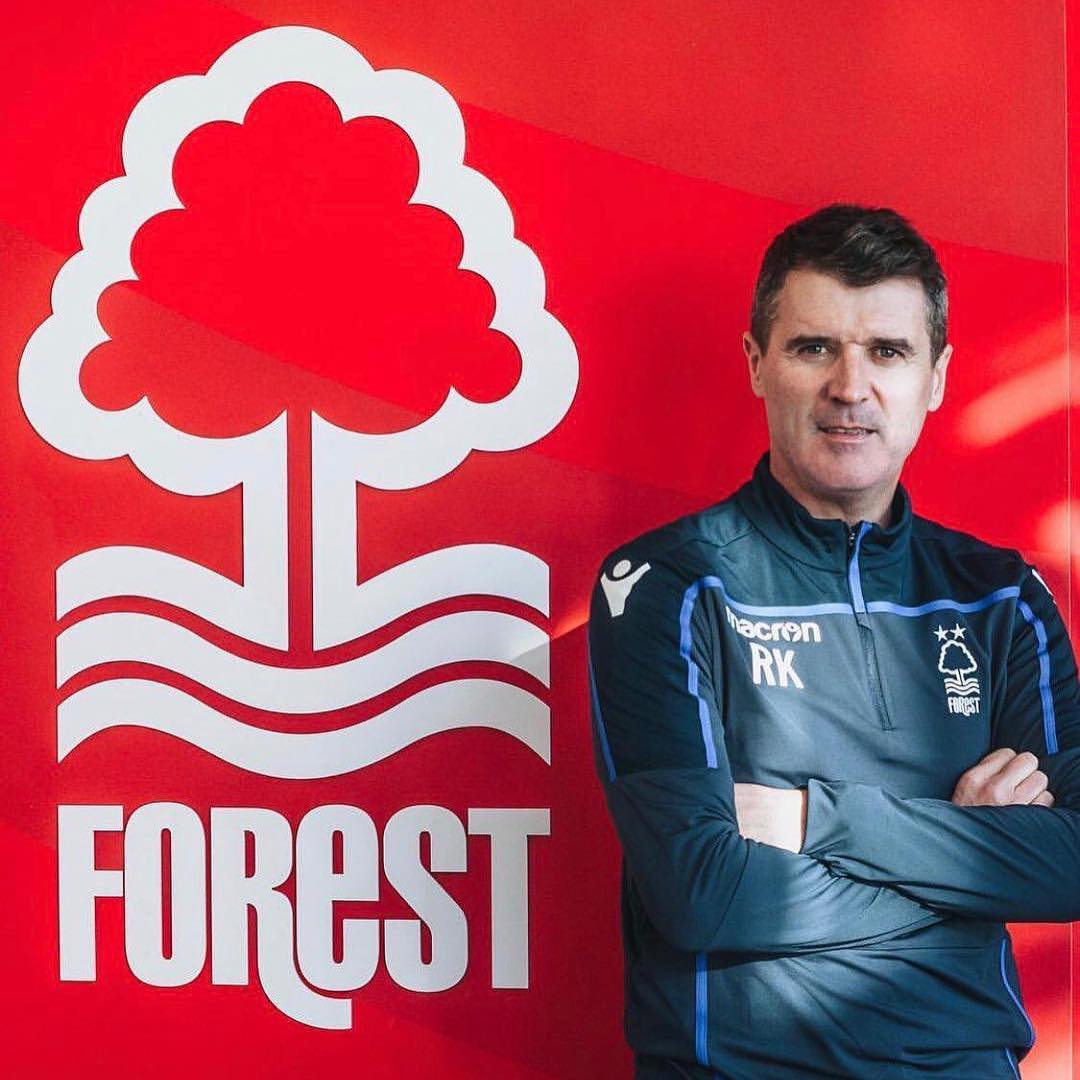 The Return of the prodigal son as assistant to Martin O Neil. The oom was Happy. Scroll for Keane at his best at Forest. To the two Forest okes I know @zahiermayet @areffx . Will they put them back in the Top Flight#forest #nottsforest #nottinghamforest #roykeane #keano #cityground #martinoneil #forestfans