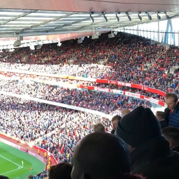 Action from Arsenal vs Man Utd by 0018 Lads. #arsenalvsmanutd #manutd #arsenal #emirates #emiratesstadium #gunners #gunnersfans