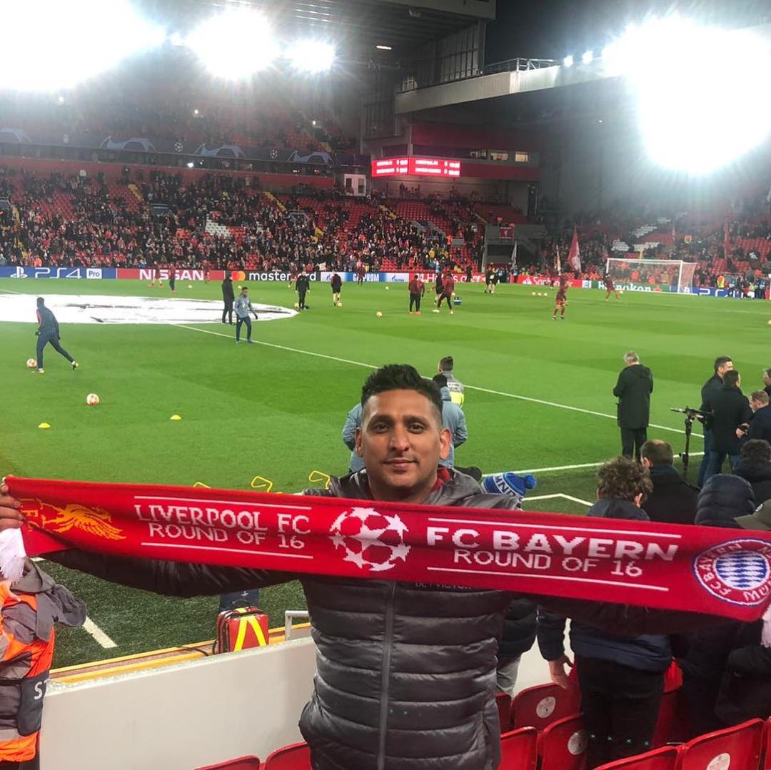 Liverpool 0 Bayern Munich 0. The Bha Bros were there @faadiltayob . We will take the draw going back to Munich. How was the game lads#uefachampionsleague #liverpool #lfc #liverpoolfans #lfcfans #anfield #kopend #liverpoovsbayernmunich #lfc #scousers #thisisanfield