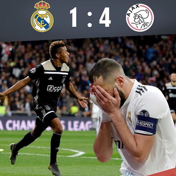 Ajax dump Madrid out and Spurs advance to the quarters. Top Night of European football and good to see a young Ajax dismantle Madrid like that