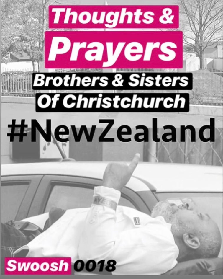 🇿🇦 Our Thoughts and Prayers to the family’s and victims of this Brutal massacre today. Strength to the people of New Zealand on this Dark Day #newzealand #christchurch #standtogether