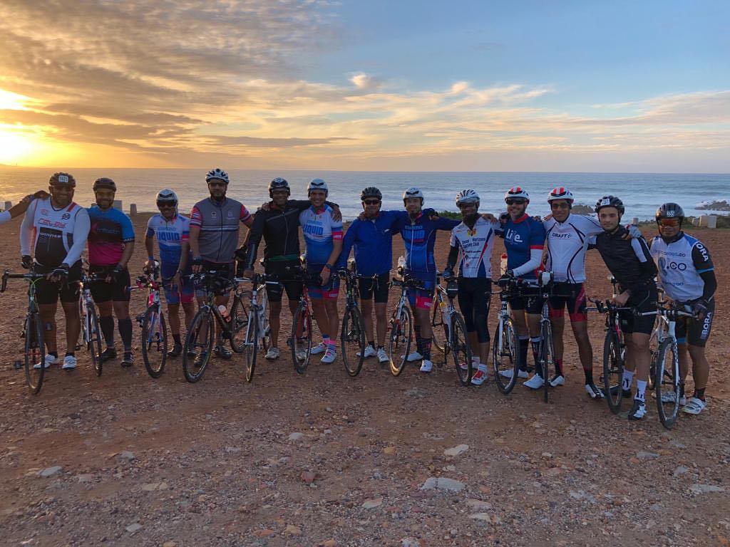 One Day to IronMan SA 2019. Lads looking Strong during the morning warm up ride@ironmantri @trianyone #ironman #ironmansa #ironmantri #pe #swim #bike #run #jhb #triathlon #tri #cycle #runner #endurance #triathletes@team.crankz
