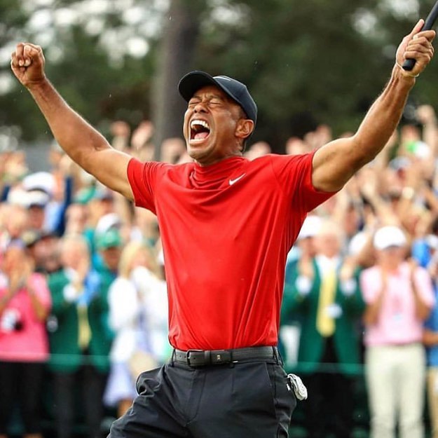 Tiger wins the Masters. Nights like this I watch Golf #tigerwoods