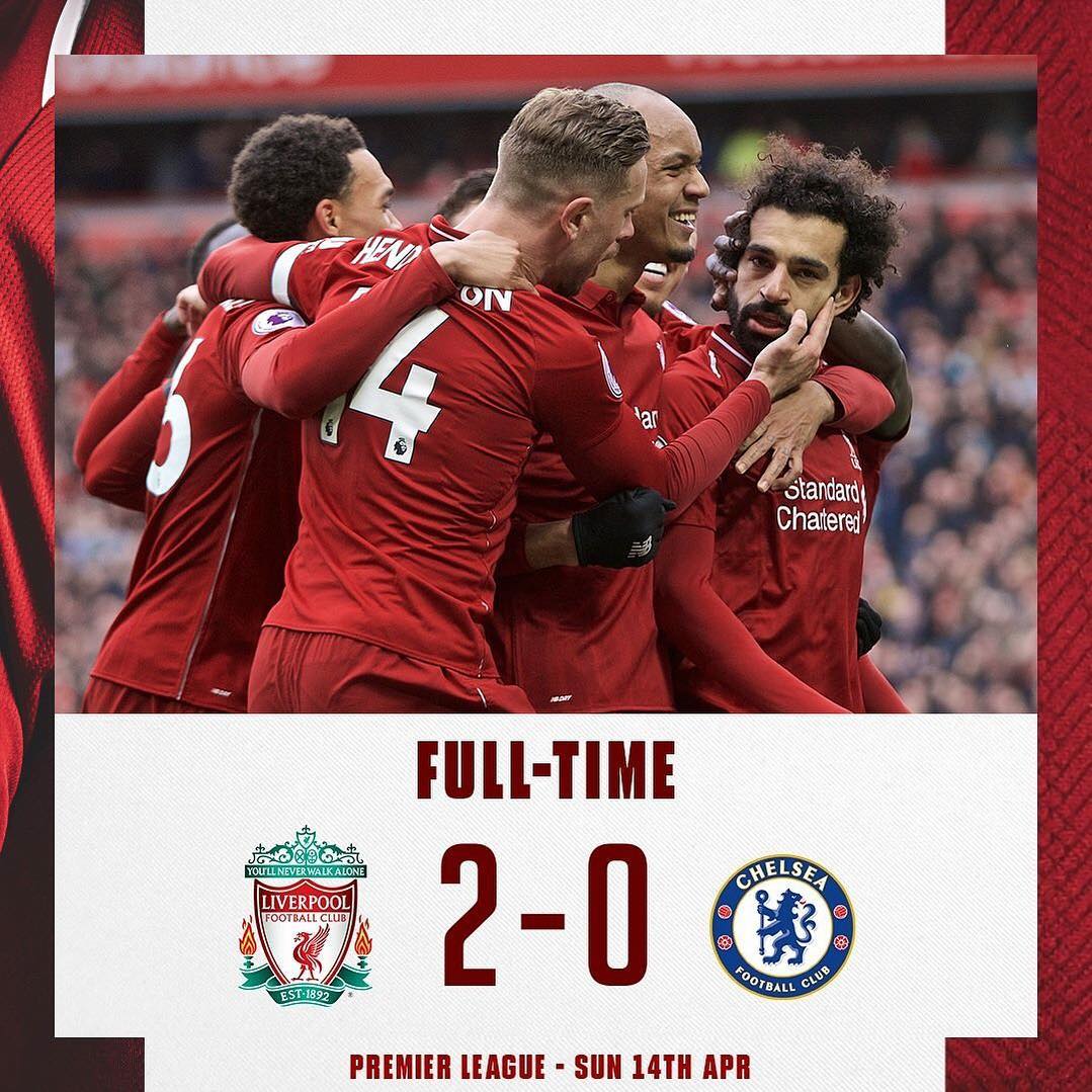 Top win against Chelsea. Class Evening