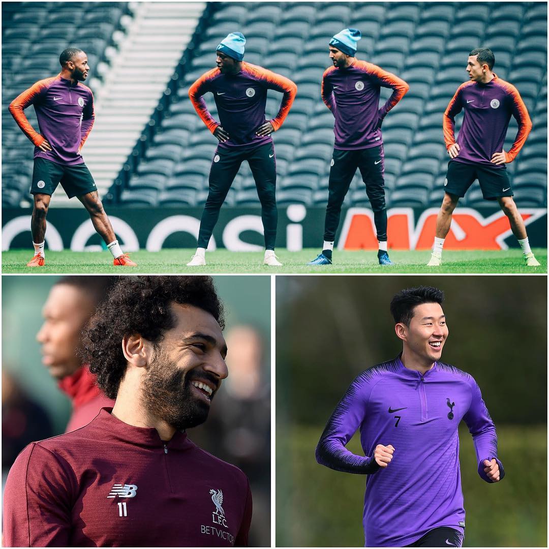 Calm before the Storm. Are the lads from the Kop and the Spurs boys ready. It’s Champions League Night. How are we feeling