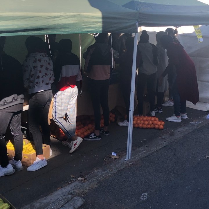 Swooshing it Up with @feed_sa . Feeding of over 30 Institutions in Gauteng. Tremendous effort and Well done to all the Volunteers. We also provided Groceries and food for the Lenz Orphanages