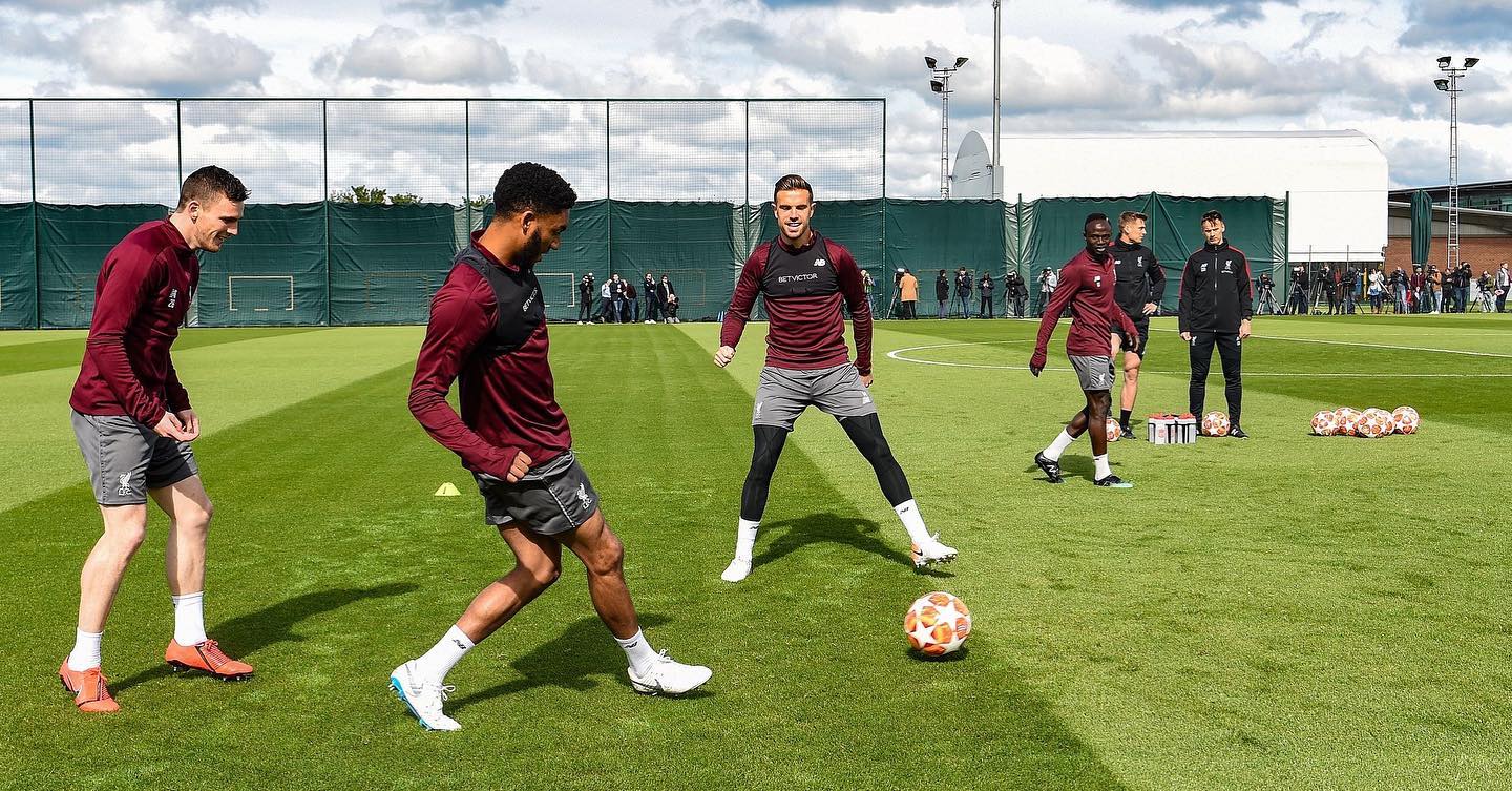 Calm before the Storm. Barcelona come home to Anfield tonight. It’s a tough task. Go out there and enjoy yourselves Lads #lfc #liverpool #liverpoolfc #anfield #ynwa #liverpoolvsbarcelona #uefachampionsleague