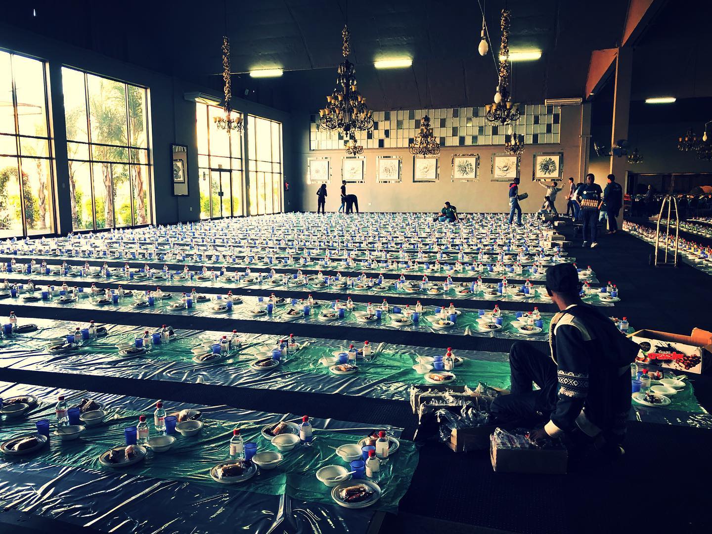 Mass Iftaar at Image Lifestyle in Fordsburh makes our Instagram pic of the day @abdulmanack