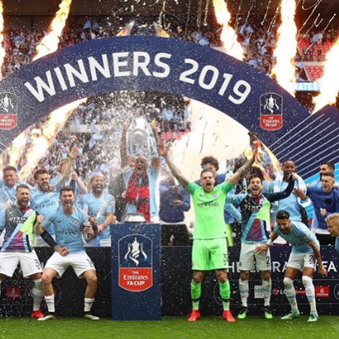 Citeh take the Treble. Watta season by Pep. Well Done Citeh