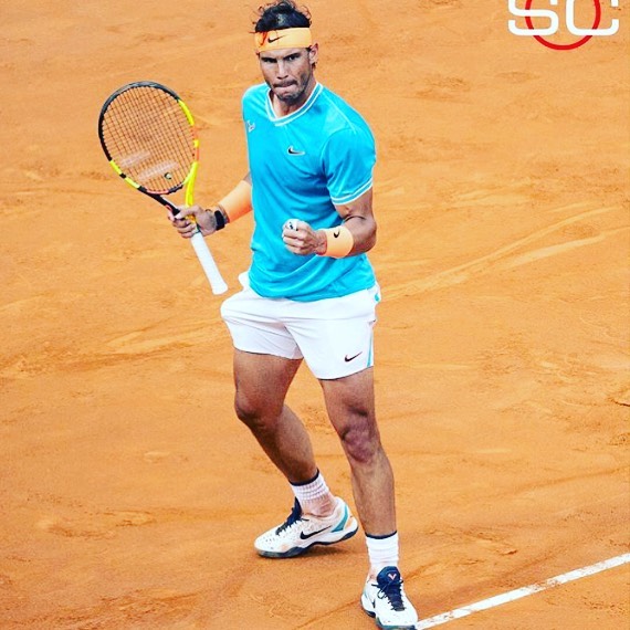 Nadal beats Djokovic in Rome. Looking forward to the French Open. #nadal #rafaelnadal #foroitalico #rome #atpmasters #djokovic #nadalvsdjokovic