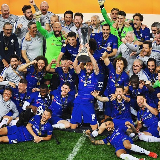 Chelsea 4 Arsenal 1. When Arsenal are shit they foooking Shit. Chelsea are Champions. #chelsea #chelseachampions #europaleague #champions #hazard