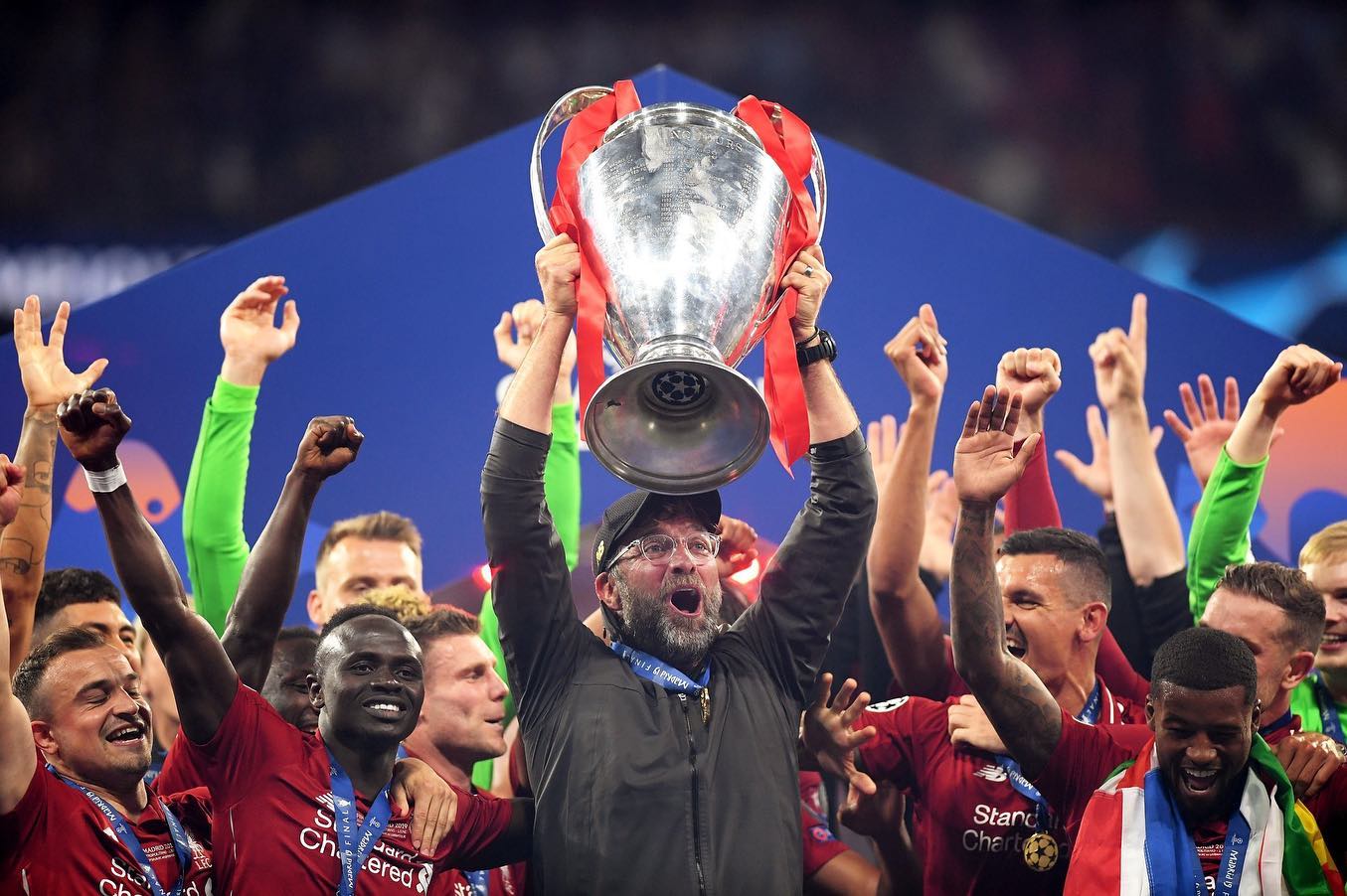 Champions of Europe. Liverpool 2 Spurs 0. Watta Thing. We needed this
