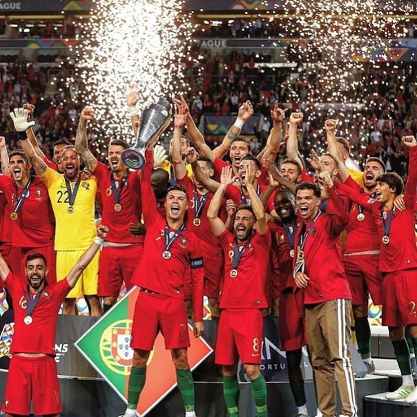 Portugal are crowned UEFA Nations League Champions after beating the Netherlands 1-0. #portugal #portugalchampions #netherlands #holland #uefa #uefanationsleague #dutch #portugalvsnetherlands #ronaldo