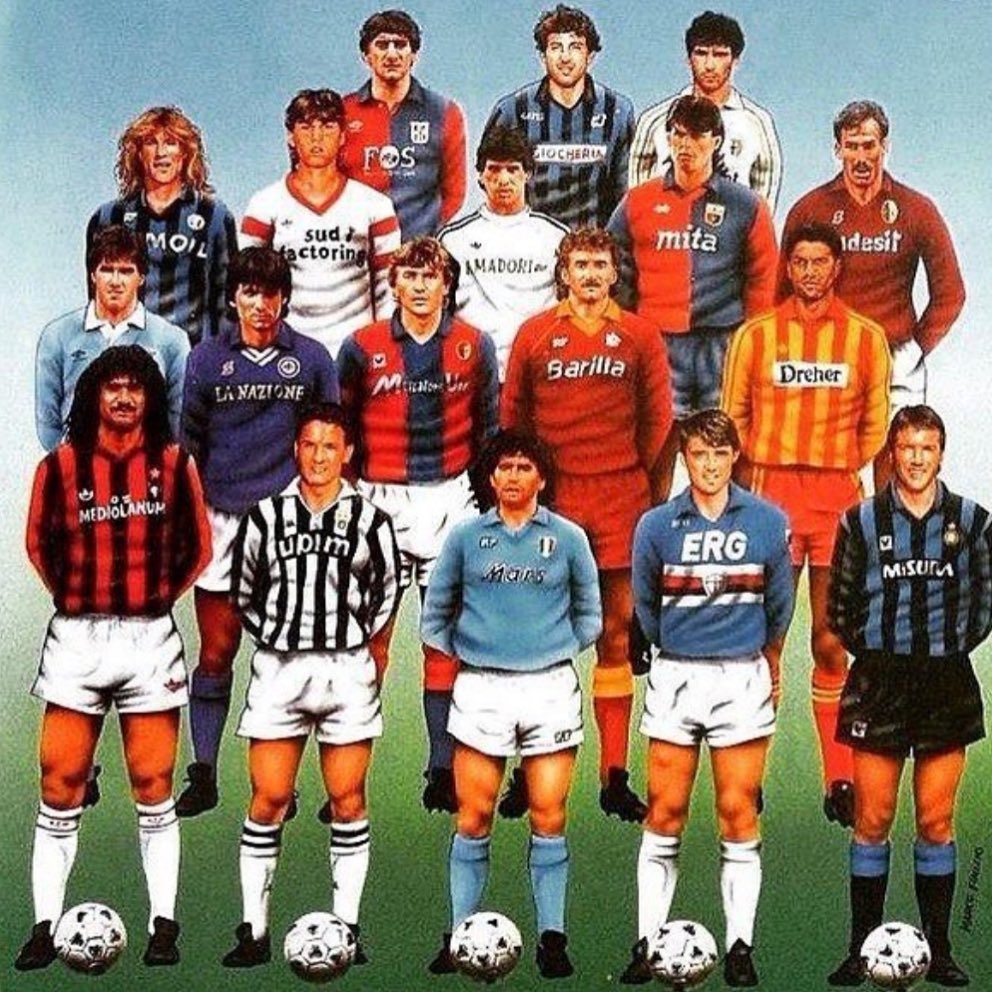 If you a Serie A and Italian Football fundi. Name these Legends #seriea #legends