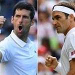 Djokovic vs Federer. Who’s you money on. Cmon Fed #wimbledon #federervsdjokovic #djokovic #federer #wimbledon2019 #sw19