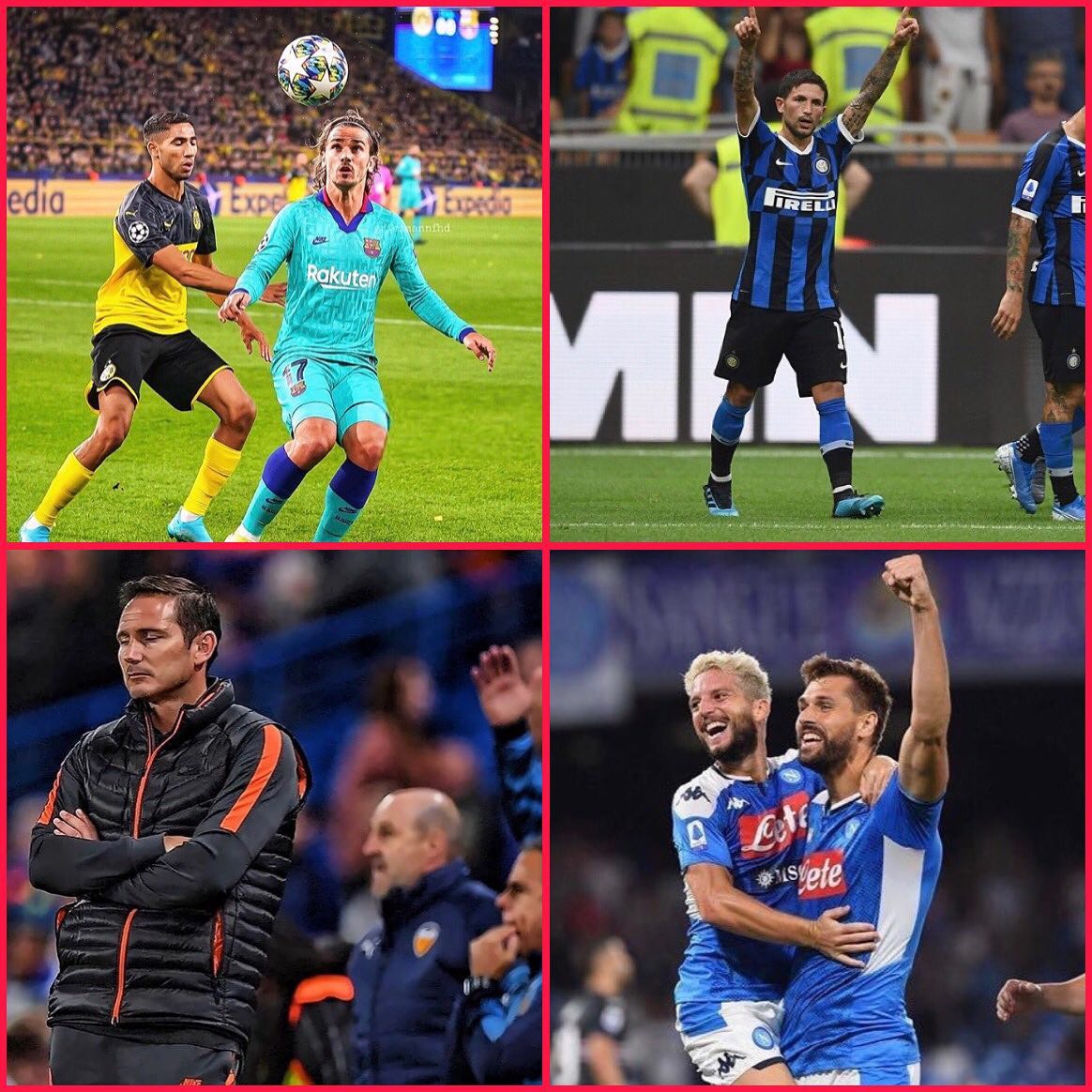 Was great to welcome Champions League football last night. Liverpool lost in Naples. Cmon that was no penalty. Can’t understand how VAR also didn’t intervene or think it wasnt. We lost 2-0 but we can live with it. Early days. Napoli is a tough place to go. Barsa must thank Ter Stegen for keeping them in the tie. Dortmund will rue a missed Reus penalty. Inter were lucky and equalized in Stoppage time in a game they should have won to get momentum in a tough group. Chelsea’s penalty taking madness saw Ross Barkley miss a penalty as Lampards men suffered a shock loss against a troubled Valencia. Looking forward to tonight#napolivsliverpool #liverpool #lfcfans #chelseavsvalencia #chelseafans #intermilanvsslaviapraha #dortmundvsbarcelona #uefachampionsleague #uefachampionsleague2019