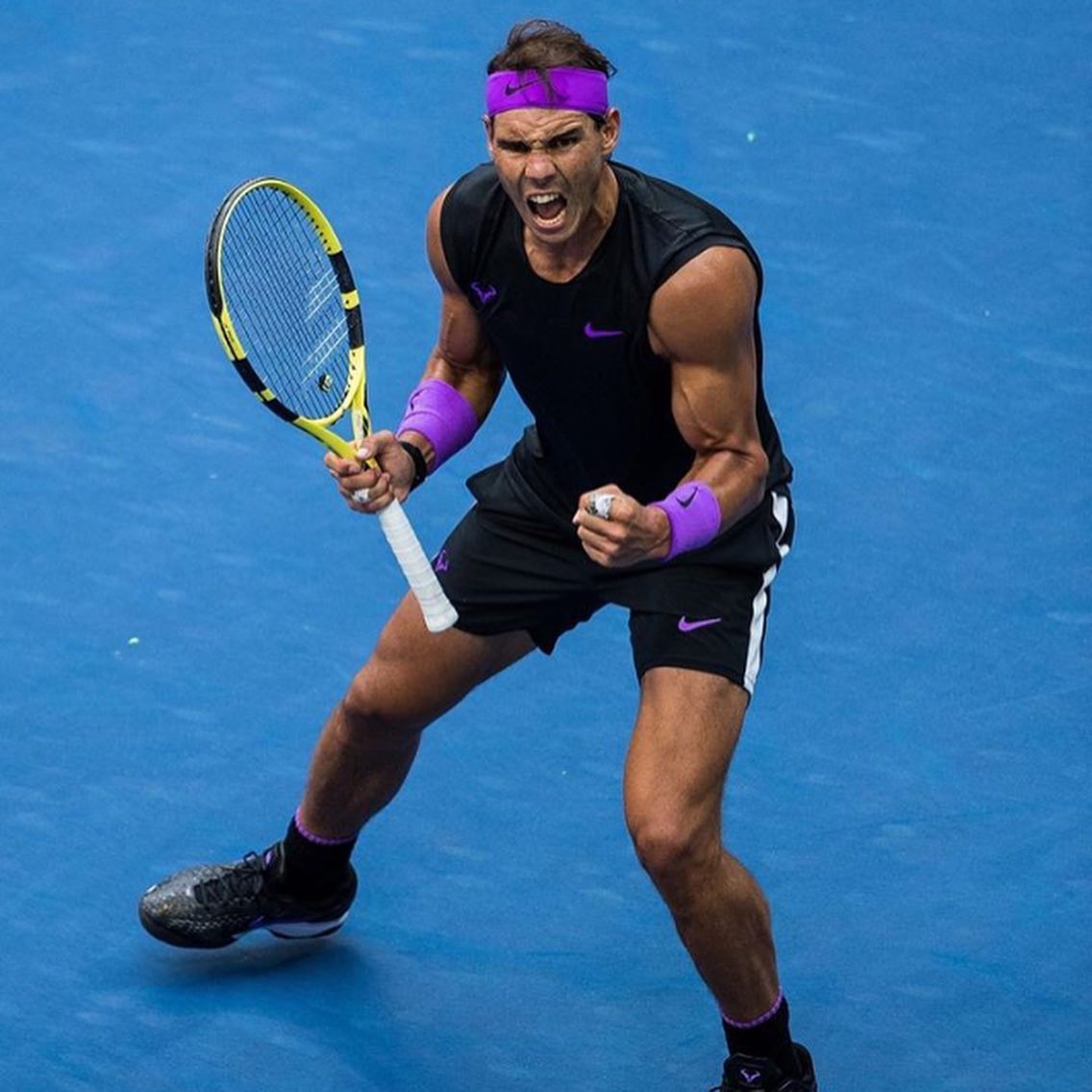 What a match last night. Stayed up till the early hours and watched the 5 setter. Nadal up 2 sets and then Medvedev went for broke. Nadal eventually won in 5 to capture his 5th Grand Slam title #usopen #nadal #rafaelnadal #nadalvsmedvedev #flushingmeadow