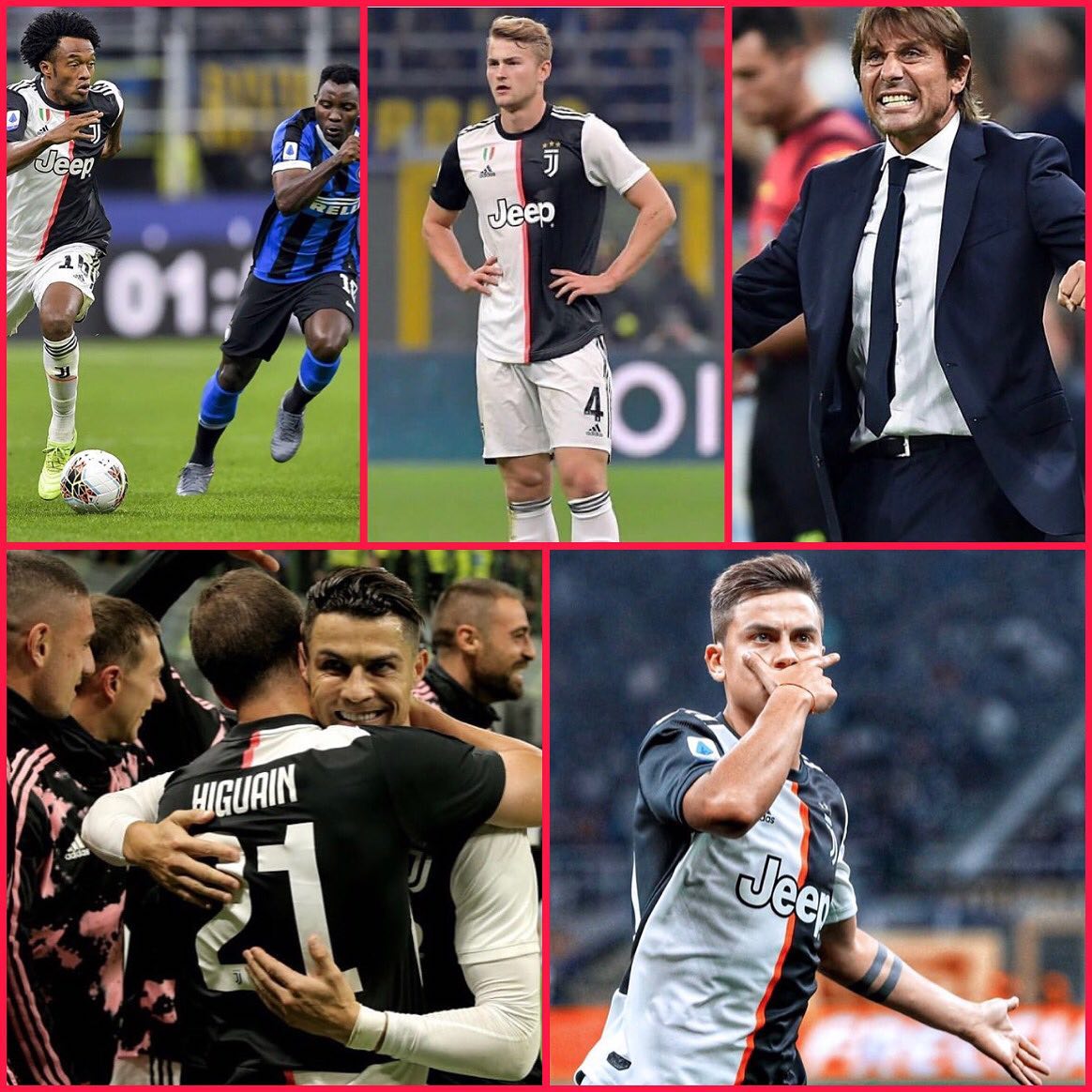 Inter Milan 1 Juventus 2. Great and Deserved win for Juve. We were solid in all departments. Dybala and Higuain on target and Ronaldo unlucky. We bossed the game mostly and massive win in the Derby D Italia. We getting there. Forza Juve. Time to rest as we go on International break.#derbyditalia #juve #juventusvsinter #intermilan #juvefans #juventus #seriea #forzajuve #bianconeri #dybala #higuain #cr7 #ronaldo