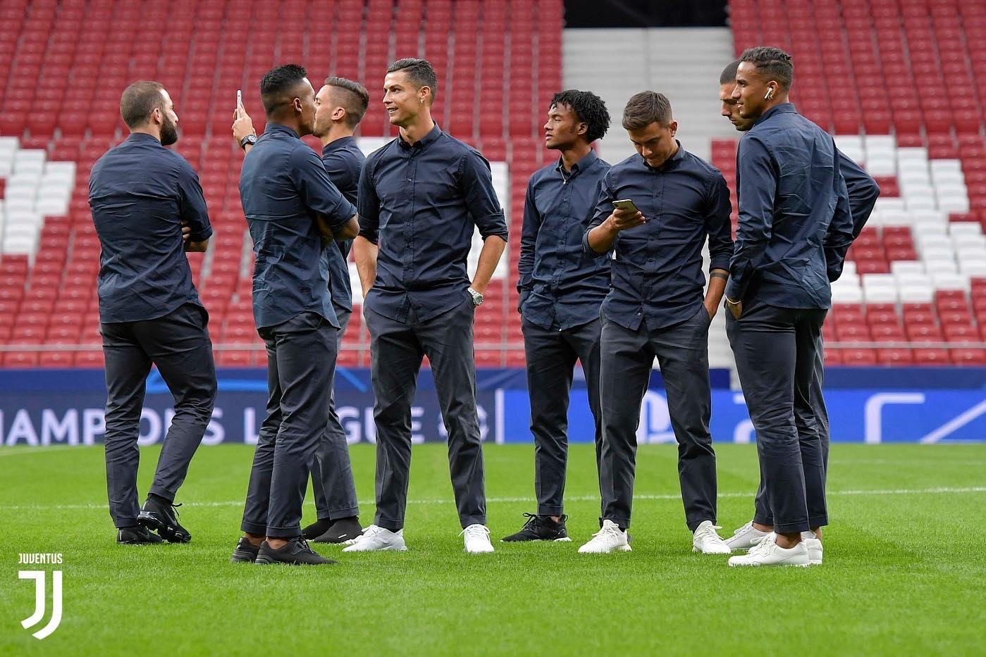 Calm before the Storm. Musseeeve game against Atletico #forzajuve #juve #juventus #juvevsatleticomadrid #uefachampionsleague
