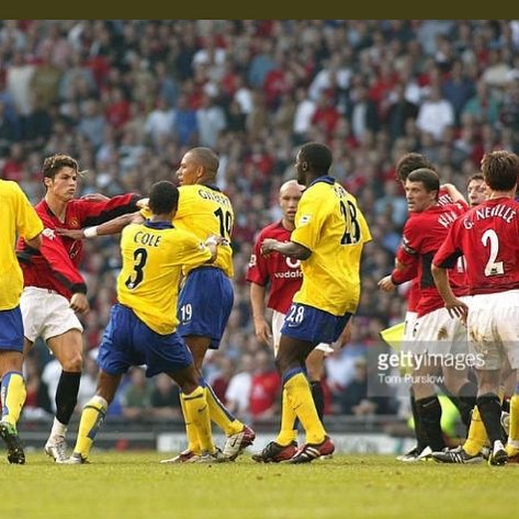 We watching the MANCS vs Arsenal. Both teams have been poor. What you calling @mancunianofficial#manutdvsarsenal #oldtrafford #mancfans #arsenalfans #gunners #mancs #rivals #epl #englishpremierleague