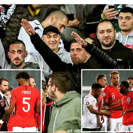 It was ruff in Sofia last night during England’s Euro 2020 qualifier vs Bulgaria. It’s all over the news and monkey chants were heard across parts of the ground. UEFA have taken a stand. Bulgarian birds are quality though and friendly . What’s your take on the incidents last night ?#footballagainstracism #saynotoracism #bulgarianfans #bulgaria #englandvsbulgaria #euro2010 #sofia #threelions