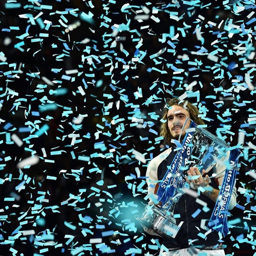 Stefano Tsitsipas becomes the first Greek to win the ATP year end finals by beating Dominick Thiem in final set Tie breaker in London. I always loved this year end tournament. Great Tennis, Great Final