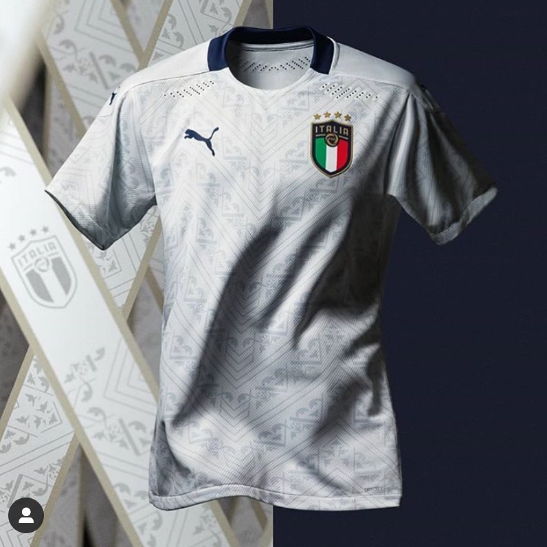 Italy Away jersey released for Euro 2020. I like it#azurri #italy #puma #italypuma #italyaway #forzaazzurri #pumafootball #euro2020 @pumafootball
