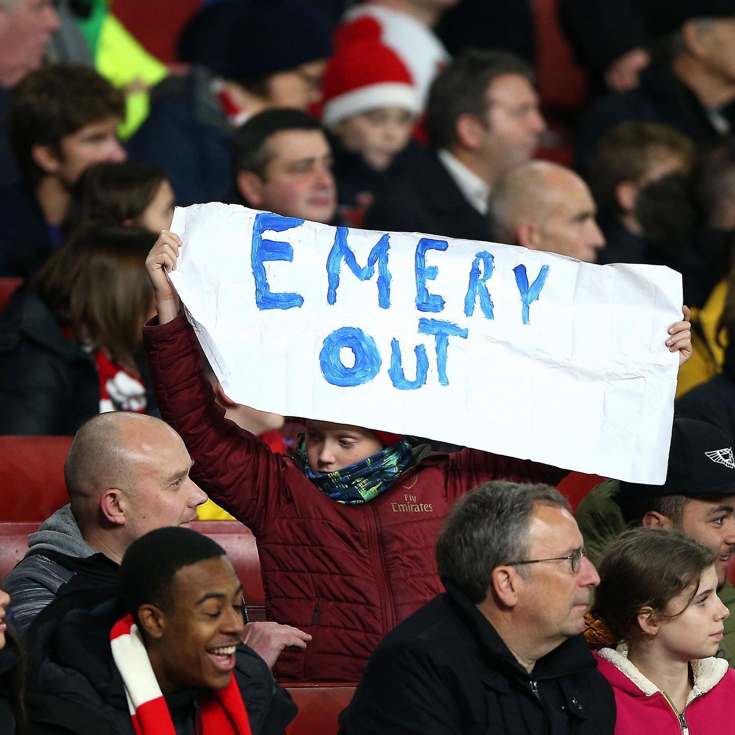 Remember the tone when the Comentator said “And Surleeeeeeeyyyyy Nowwww. Wat say the Gunners. Ke Nako. It is Time. Who will replace him. That is the Question#emery #emeryout  #arsenal #gunners #leicestervaarsenal