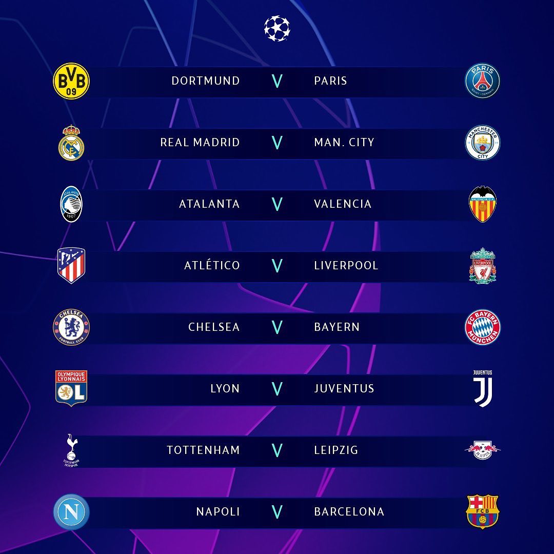 What’s your thoughts on the #uefachampionsleague 2019/20. For Juve I’ll take Lyon but for Liverpool Athletico is tough. The team you want to avoid