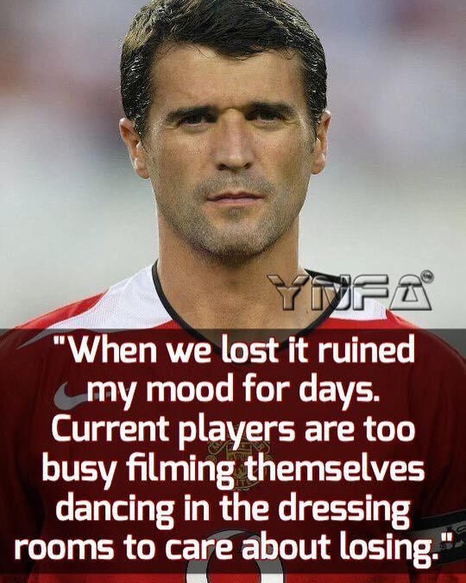 Former Republic of Ireland International Roy Keane #quoteoftheweek