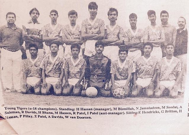 Now since the Burnley post was popular and we talking strong teams. This was it .YOUNG TIGERS under 18 Champions with  Mo Seedat @regal_jewellers (Zaheer and them )#0018LegendsProject