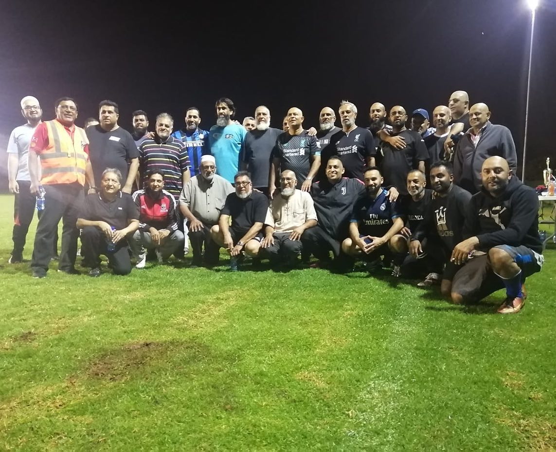 In style and finesse the Alipor Tymas won the game. On the pitch the litys were victorious. Some big names here. Top evening despite the weather. Top chows also“We don’t eat to live. We live to eat”. Well done to the litys. But most of them will know who are their Dadas”