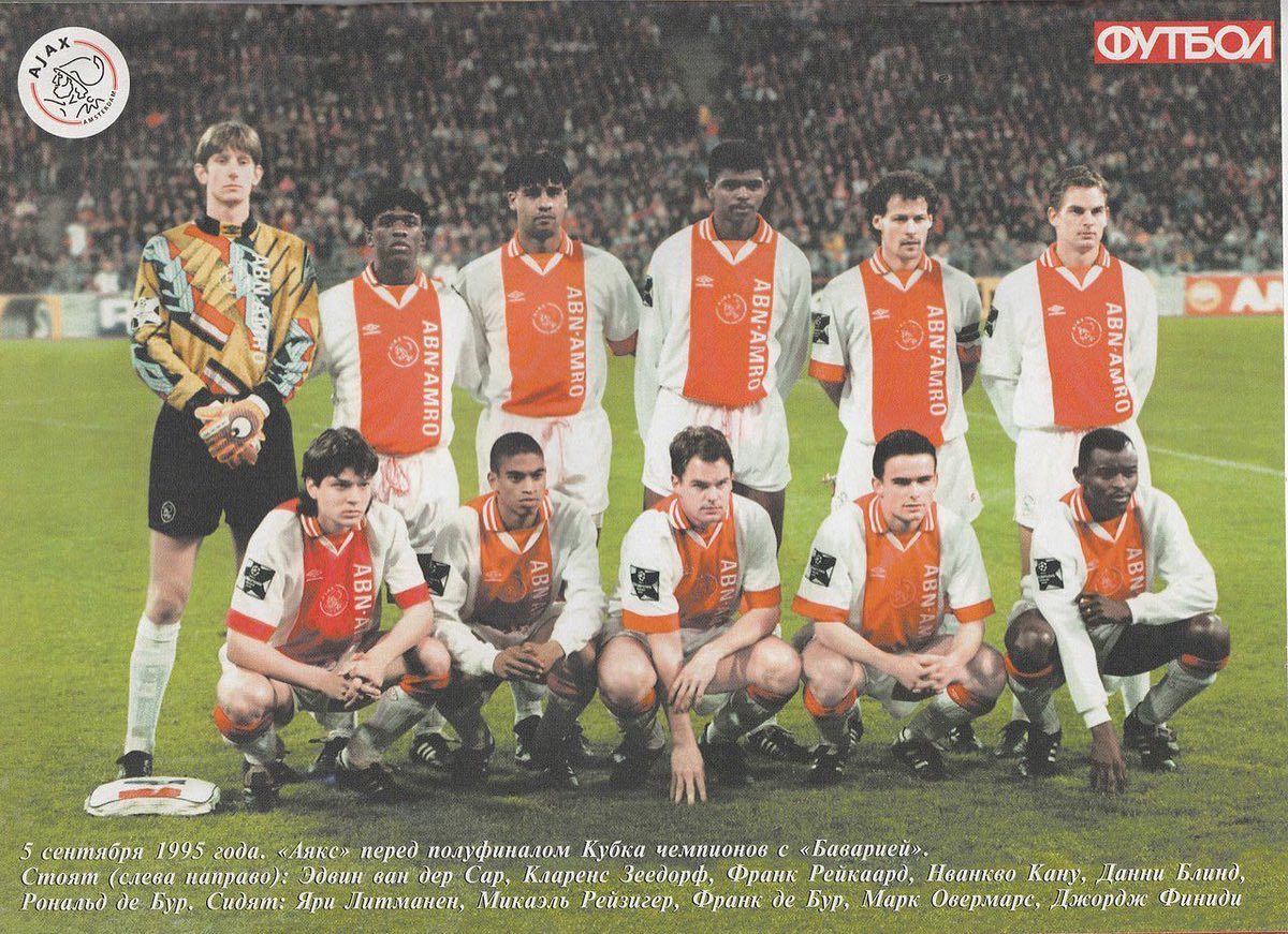 Once Upon a time in Amsterdam. Remember this Ajax Team.Let’s see if I can name them. Van De Sar, Seedorf,Rinkard,Kanu,Blind,De Boer.Litmanen,Reizeger,Other De Boer,Overmars. Tijani Babangida is it?