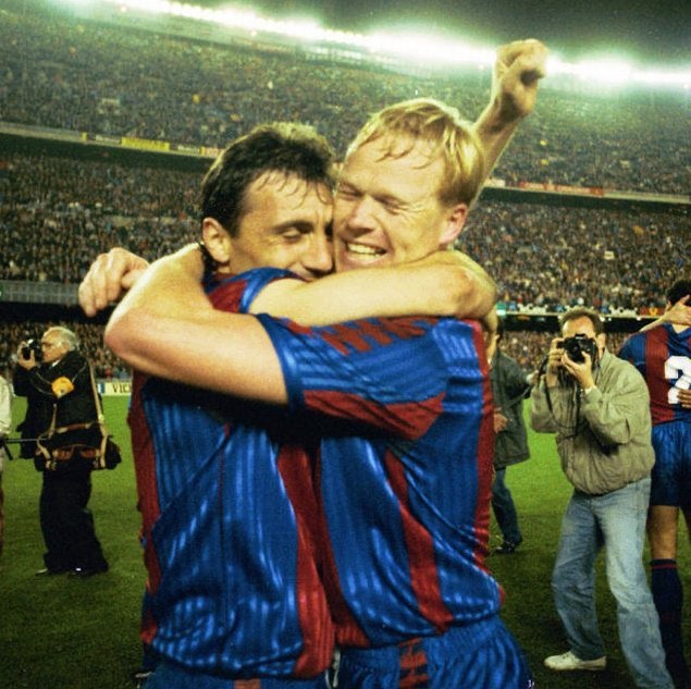 Legends that Shook the Blog. Dutch free kick specialist Ronald Koeman and Bulgarian Maestro Hristo Stoichkov.