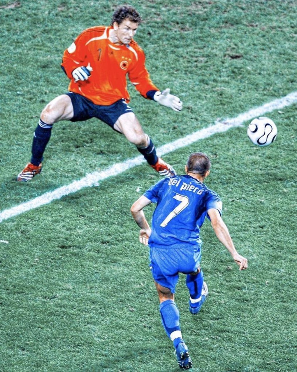 Canavaro wins it, Taken by Totti, Giladinho,Giladinho.............Del Pieeeeeeeeeeeeeero......Berlin Here we Come!!!!!!!! @alessandrodelpiero