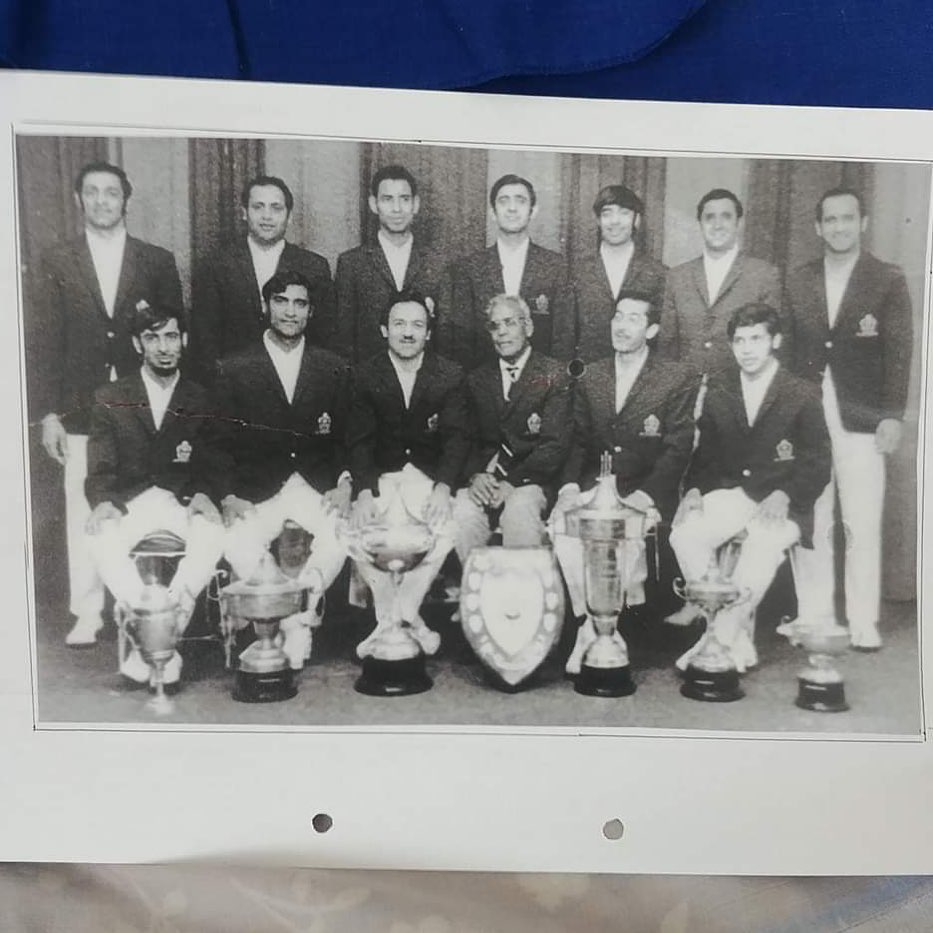 National Cricket Champions 1966/67——————————————Four Brothers in one team.Essop, Abdul, Ismail and Ebrahim Bhamjee @mohamed.bhamjee#0018legendsproject