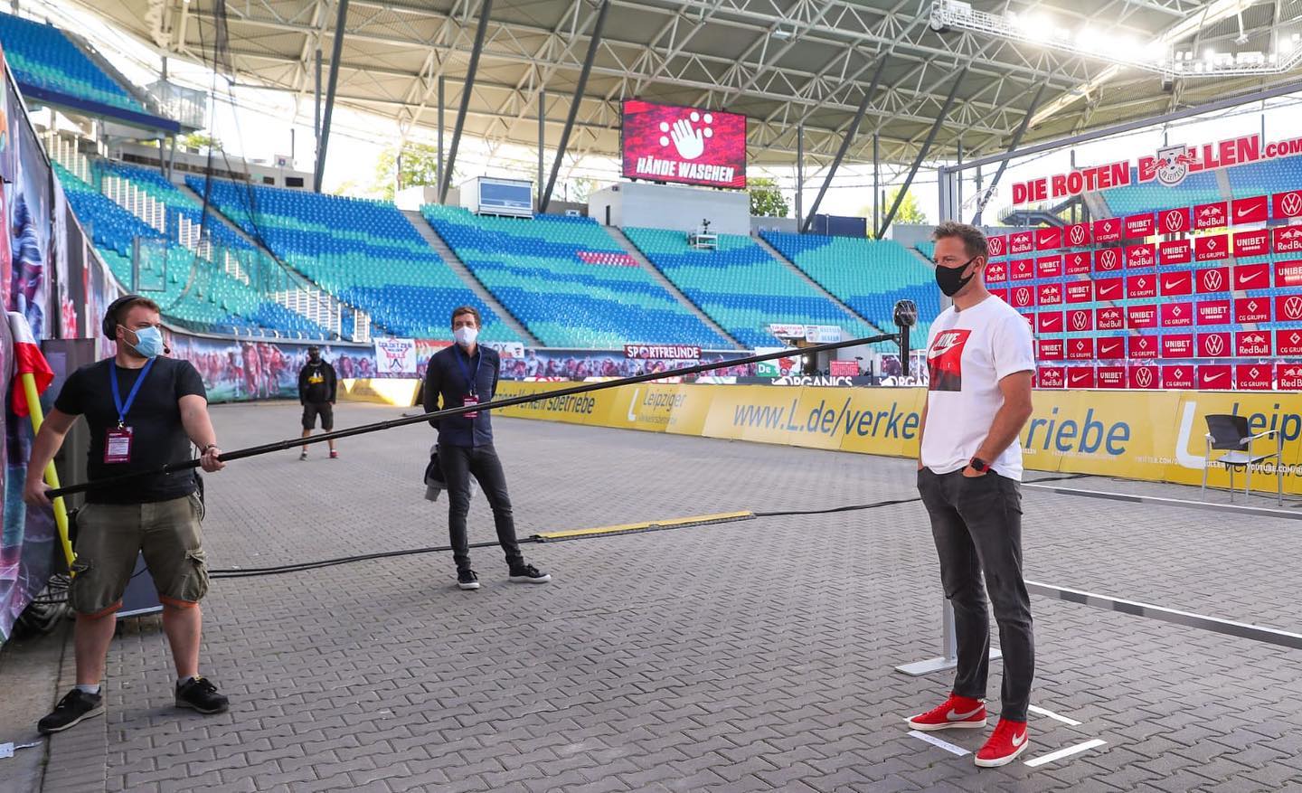 Bundesliga got underway today. This was post match interview. Can’t wait to beat this virus and get back to what world football was