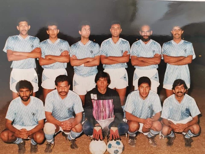 Fordsburg City . Benoni Spurs tounemant. They beat Liverpool frm Benoni 4-0 🤪 by @riaz_coovadia Standing Left to Right(Zuna Mal,Ismail Hassim,Firi Seedat,Dullah Ackhalwaya,IMo (Zoos Bro),Mohammed Moosajee. Sitting Left to right(Zoo,Hajee,Makda,Basheer Vally,Solly Mangera)*Photo Credit -Buddy Jivan Can you spot anyone in the crowd in the next pic #0018LegendsProject