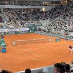 Monfils vs Draper at Roland Garros  Last night. Draper beat the Frenchman on an electric court Philippe Chatrier