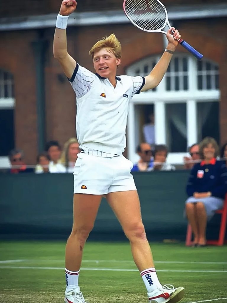 It’s Alcaraz vs Leheka in Queens today, here’s a throwback from Queens 1985 when Becker won