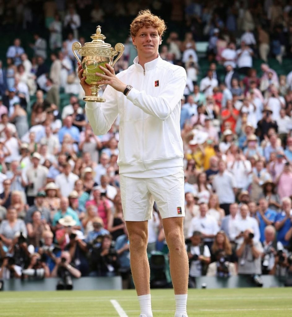 Well Done Jannik Sinner. Wimbledon Champion 2025. Just wasn’t to be for Alcaraz.