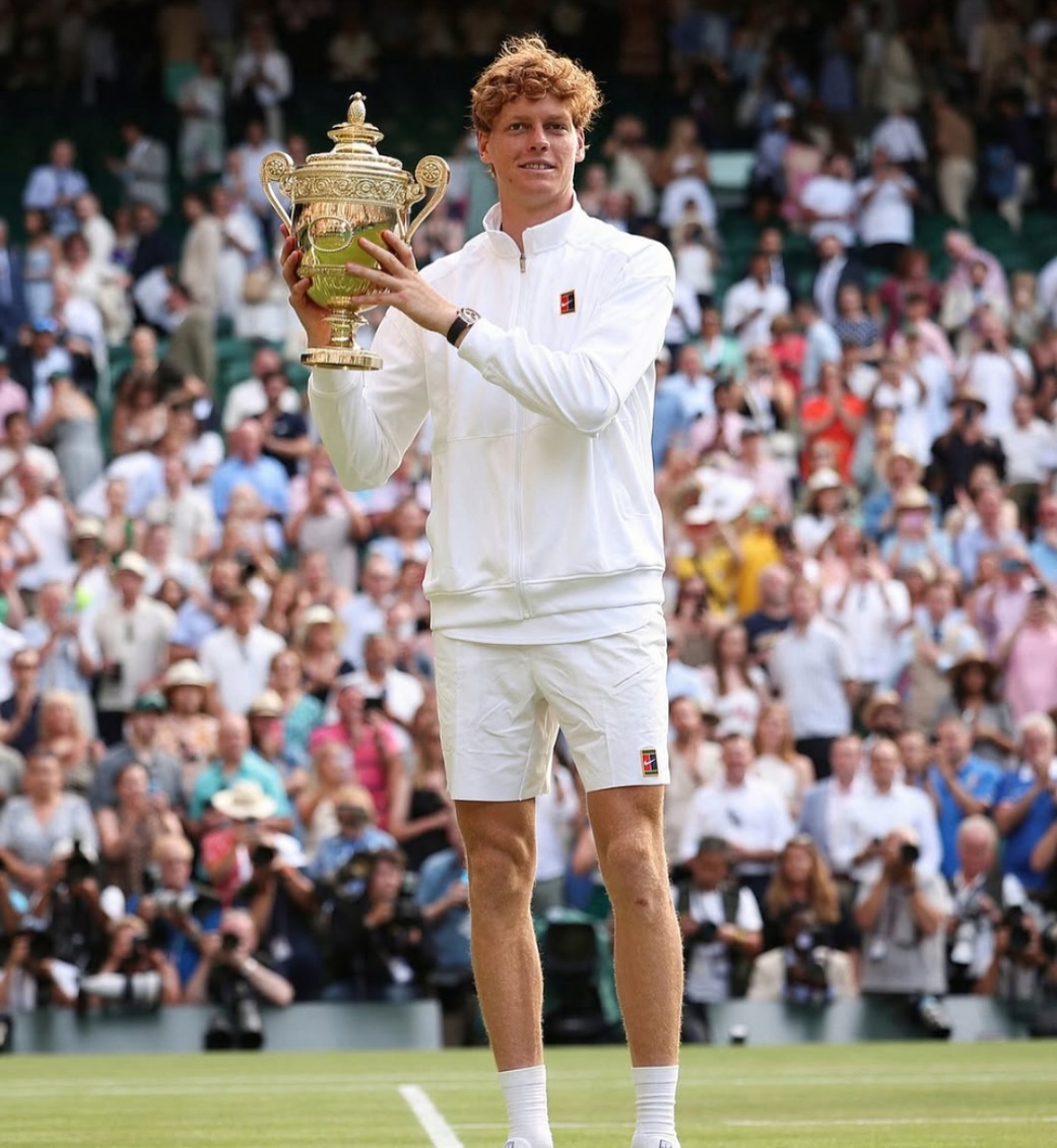 Well Done Jannik Sinner. Wimbledon Champion 2025. Just wasn’t to be for Alcaraz.