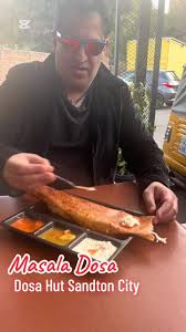 Tried the Masala Dosa at Dosa Hut Sandton City.