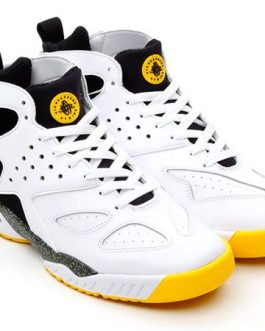 Agassi Nike Air Tech Challenge Huarache White/Black-Tour Yellow